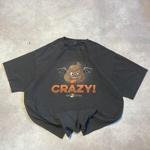 Y2K Crazy Big Dogs Bat Shirt
